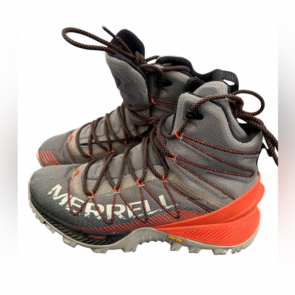 Merrell Men Thermo Rogue 3 GORE-TEX Mid Hiking Boots Grey Sports Outdoors Sz:9